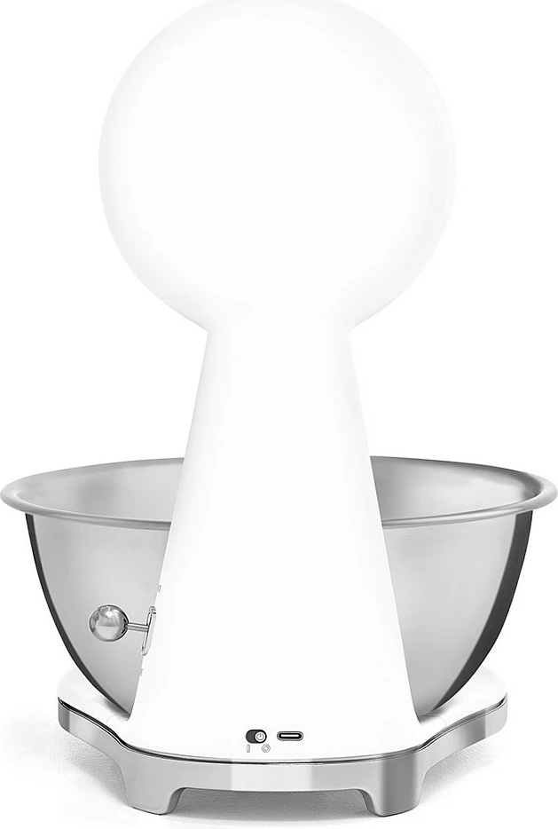 Peshore kuzhine Smeg 50's Style, me tas inox, e bardhë