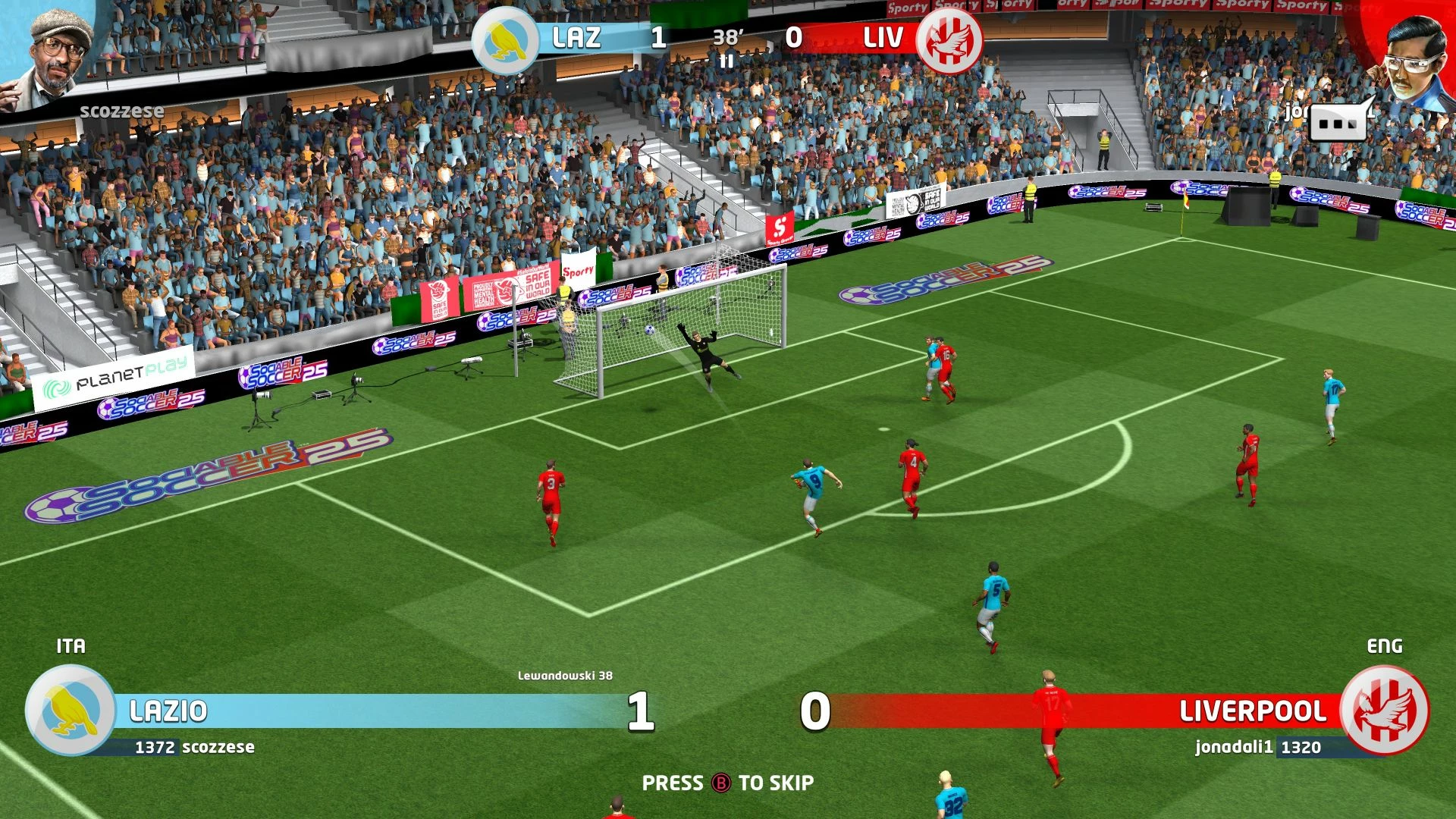Lojë për Nintendo Switch Tower Studios Sociable Soccer 2025, kod digjital në kuti (CIAB)