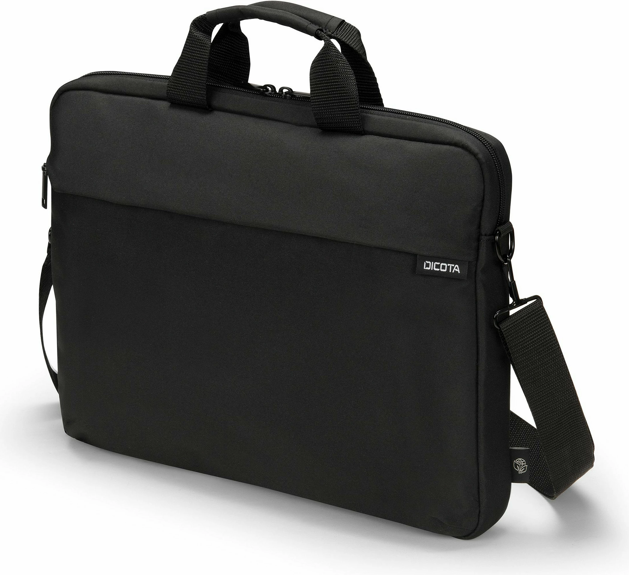 Çantë laptopi DICOTA D32091-RPET, 14.1 inç, rrip supi, e zezë