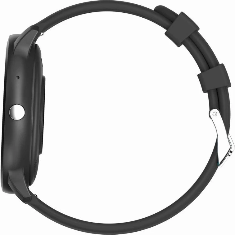 Smartwatch Gravity për meshkuj, e zezë