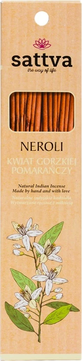Temjan natyral Sattva Neroli 15 copë