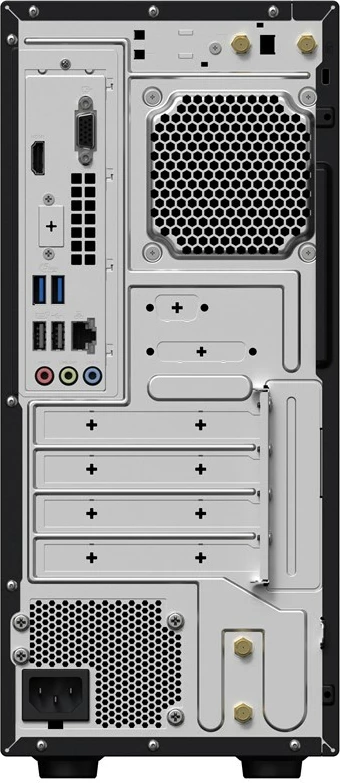 Kasë ASUS ExpertCenter D5 Mini Tower D501MER-514500009X, Intel Core i5-14500, 16 GB RAM, 512 GB SSD, Windows 11 Pro, e zezë