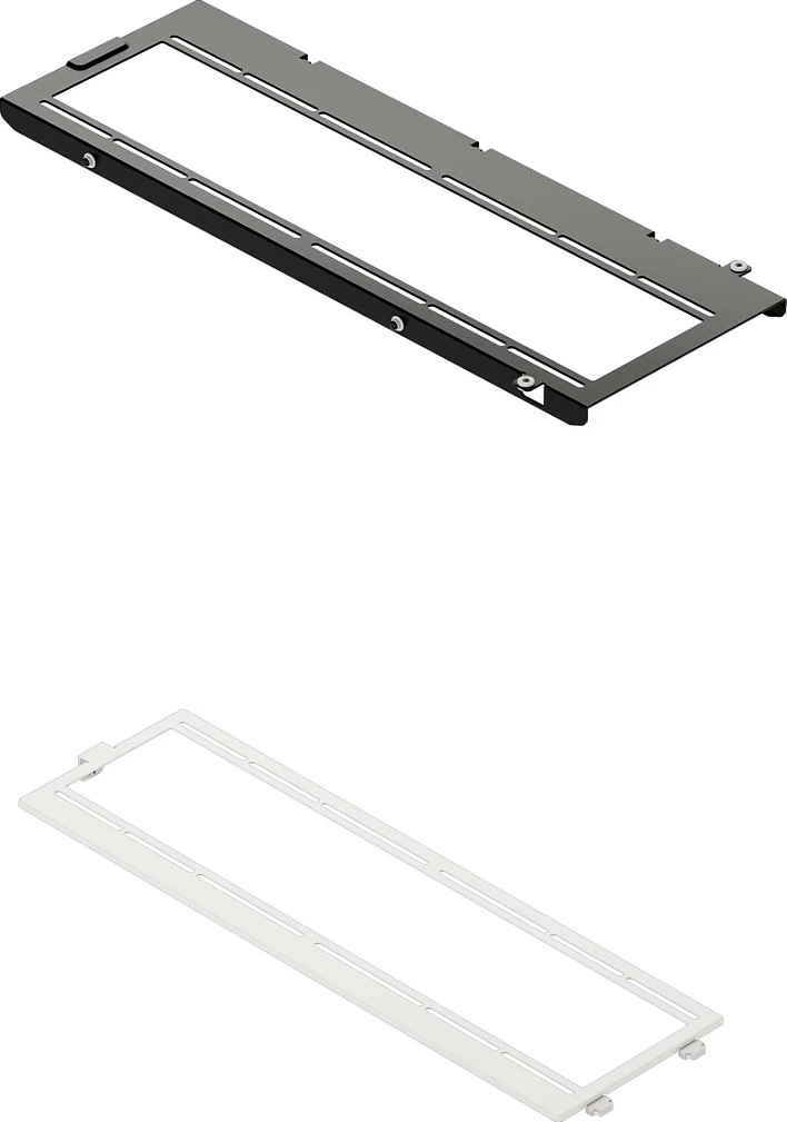 Mbajtëse ventilatorësh HAVN HS 420, për radiator 360 mm, e bardhë