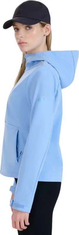 Jakne softshell 4F femra, blu [Madhësia: M]