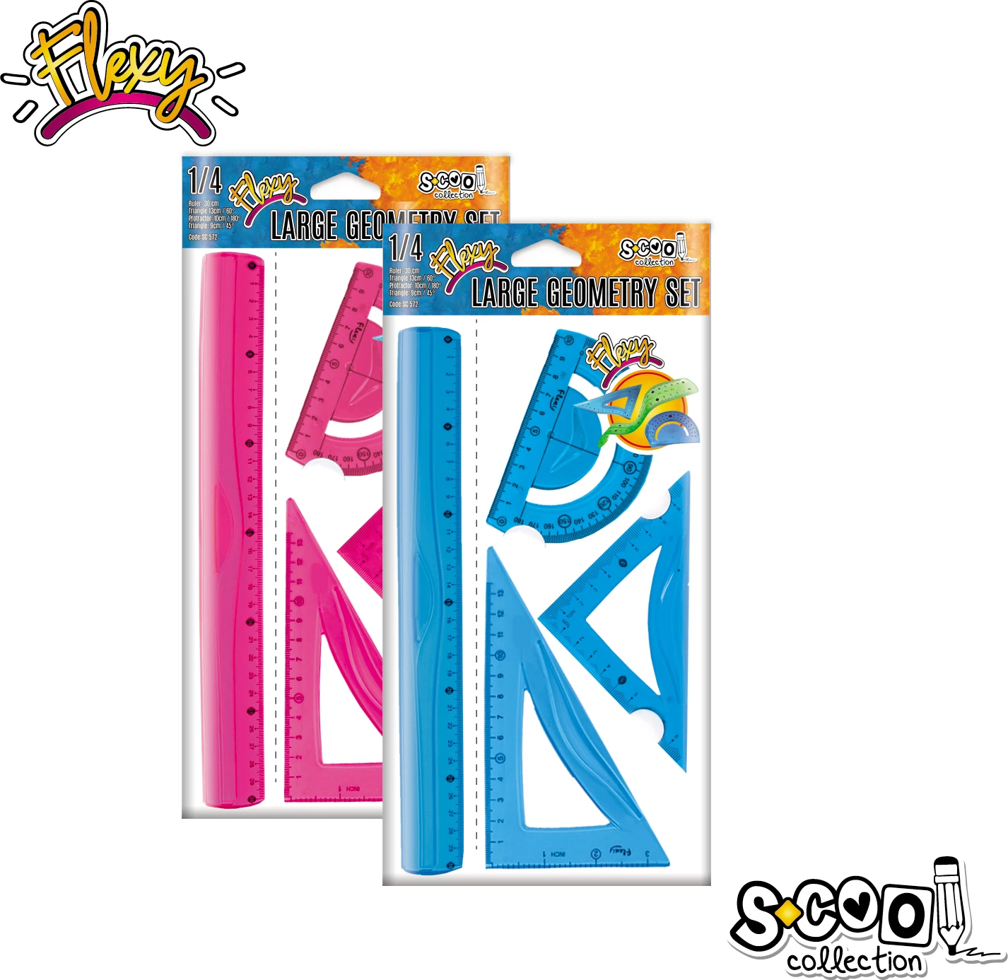 OSH VIZORE SET FLEXY 30CM 1/24 SC572