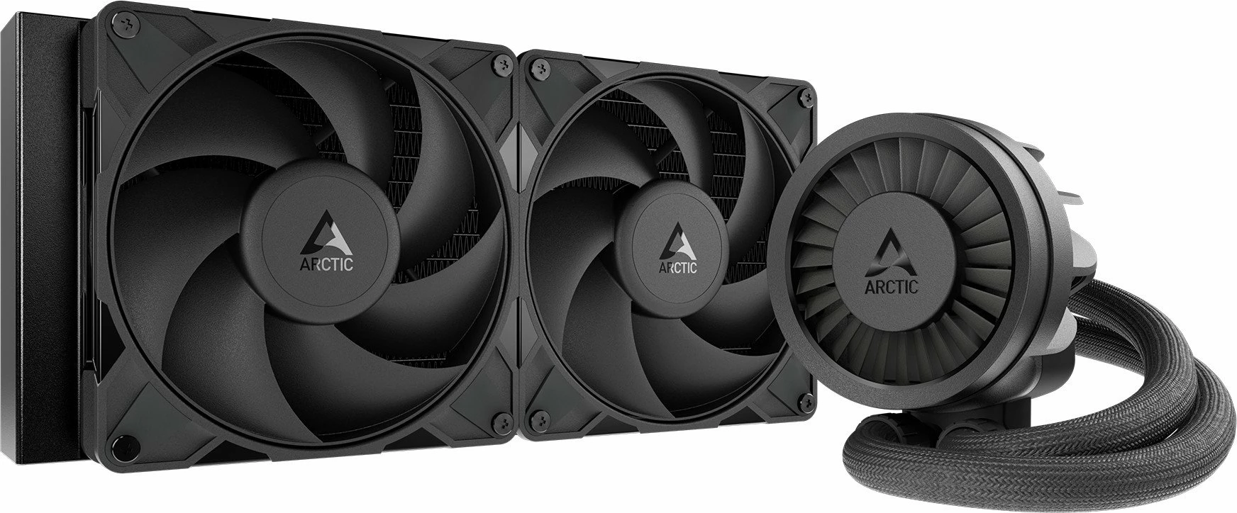 Ftohës me ujë Arctic Liquid Freezer III Pro 280 (ACFRE00179A) 280mm, 2x140mm PWM, AM4/AM5, LGA1700/1851, e zezë