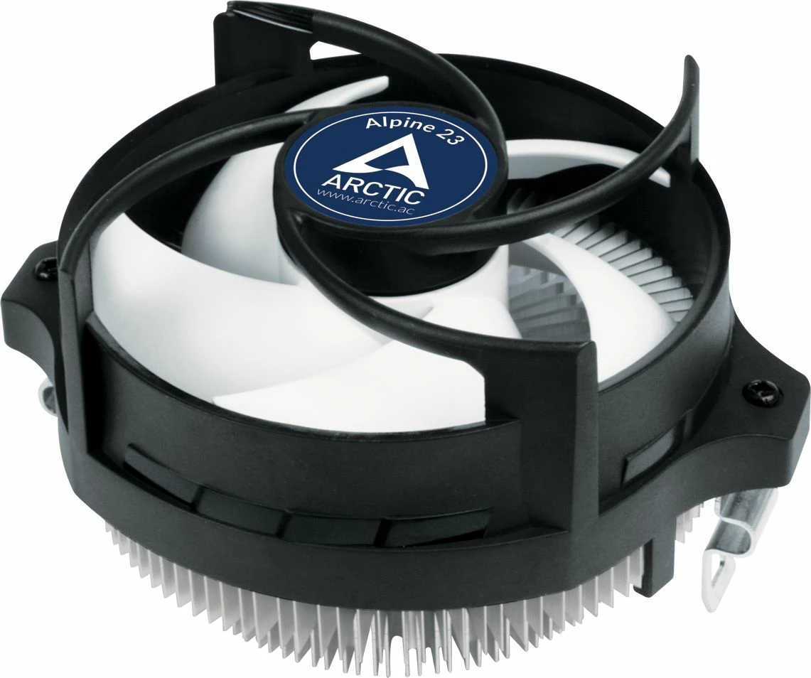 Ftohës CPU Arctic Alpine 23 ACALP00035A, 90mm PWM, AM4/AM5, 2000rpm, 23dBA, bardhë/zezë