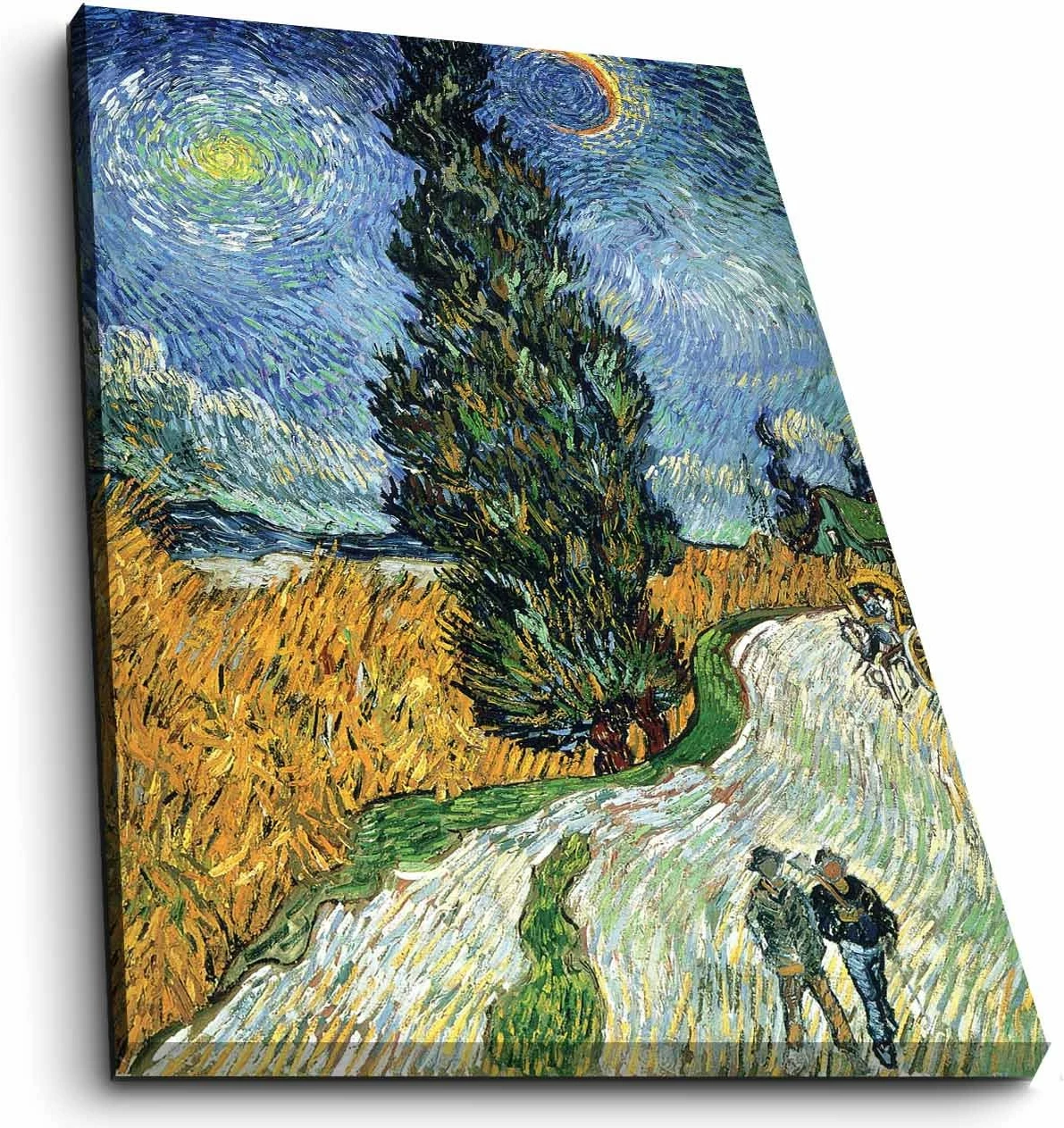 Pikturë dekorative në kanavacë, Van Gogh, shumëngjyrëshe, FAMOUSART-101, 45x70cm