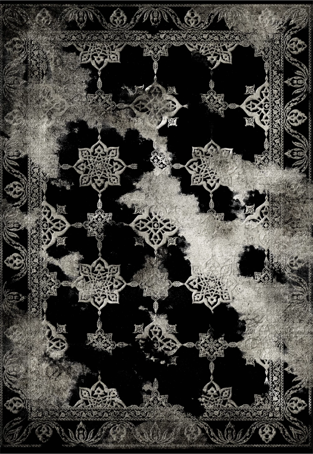 Tepih vintage me franja, JOSIANE FH7677.17, 120x170 cm