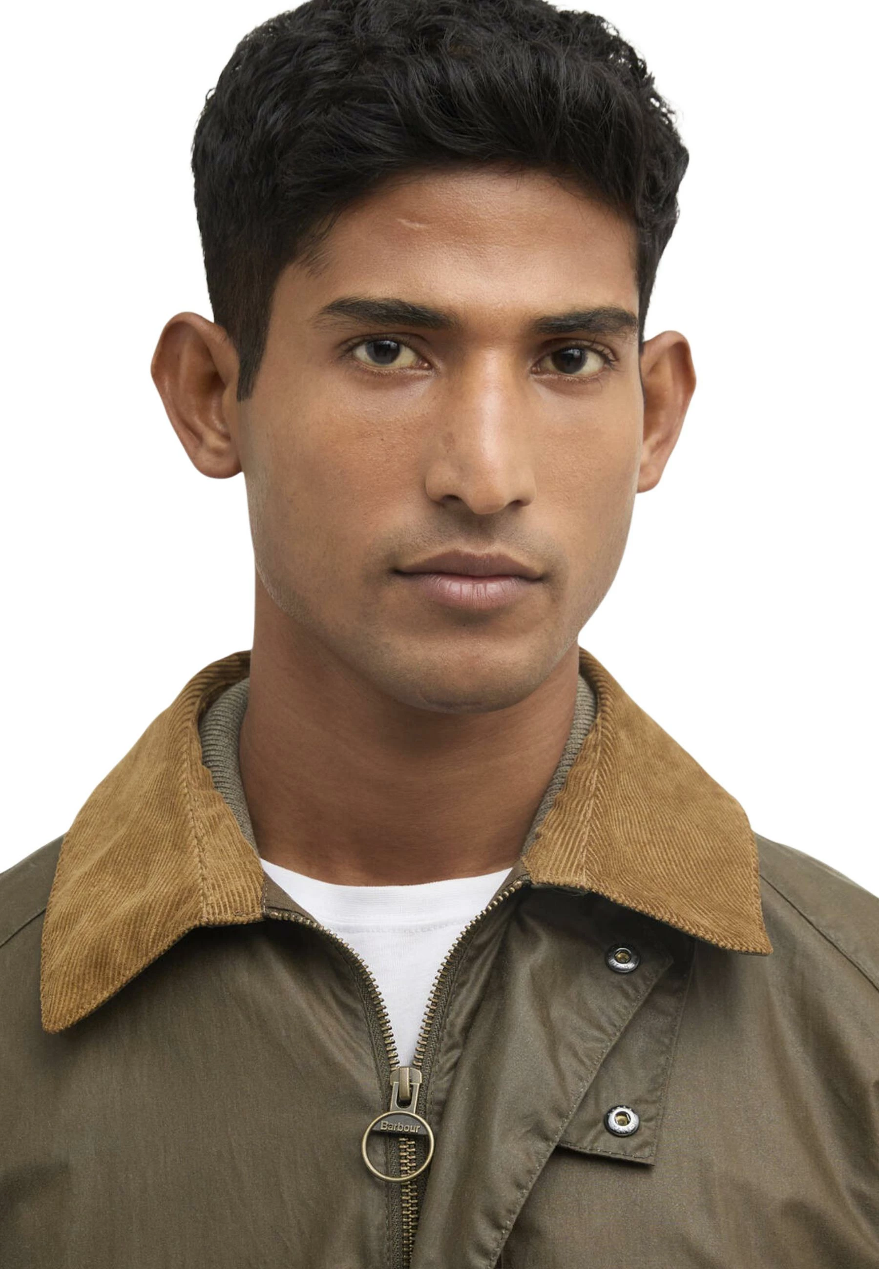 Jakne për meshkuj Barbour Lightweight Ashby Wax MWX1377, e gjelbër ulliri [Madhësia: S]