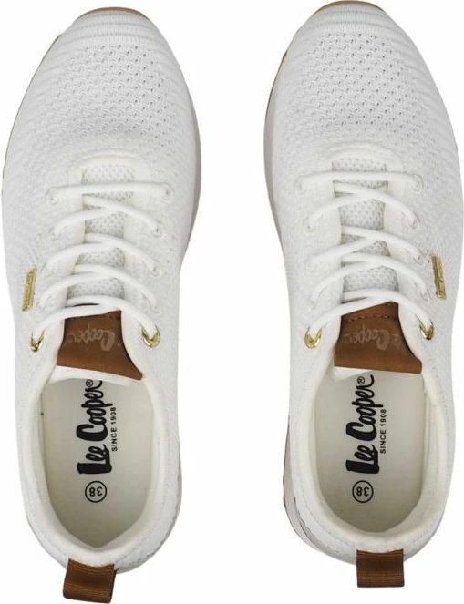 Këpucë femra Lee Cooper, të bardha