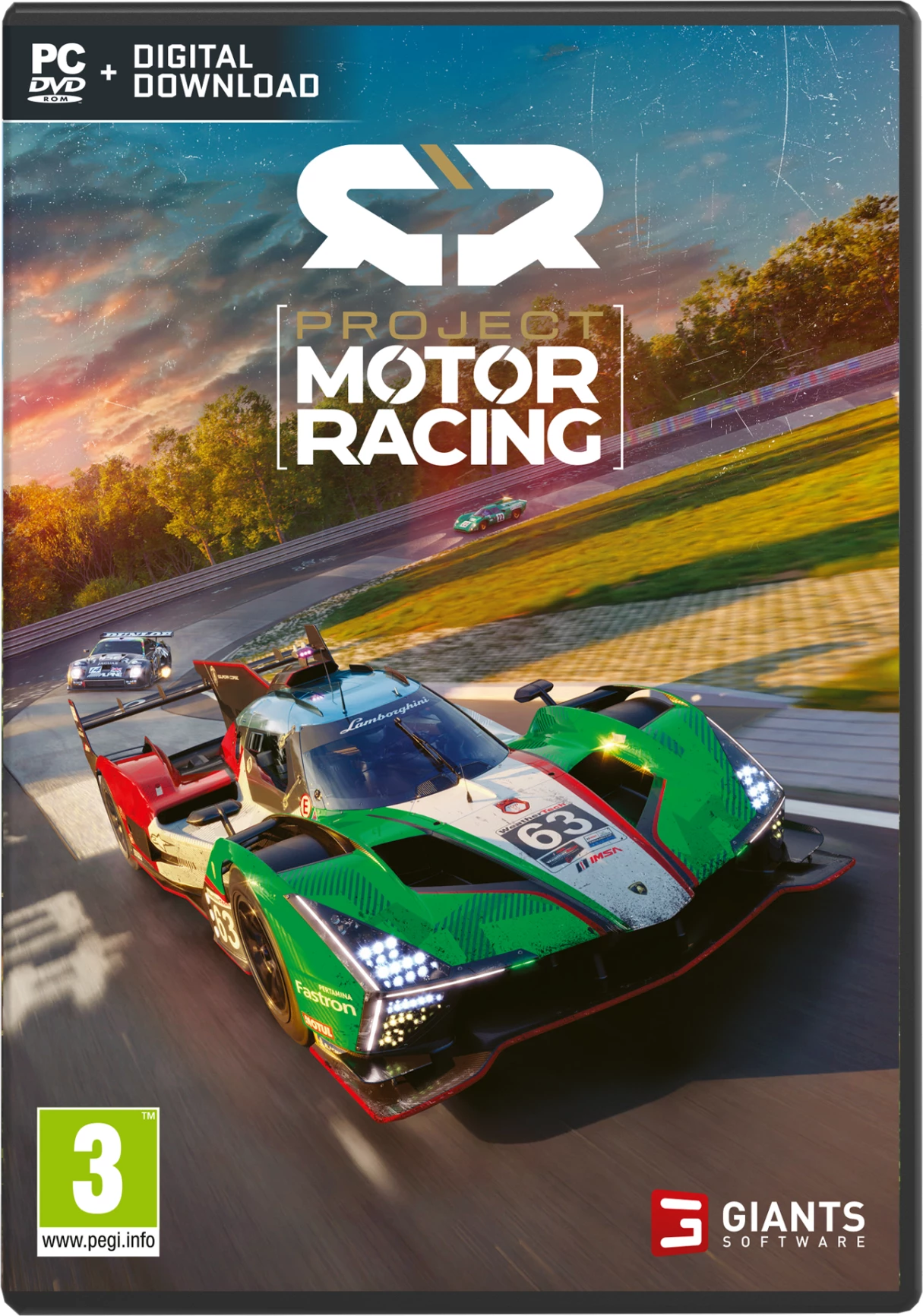 Lojë për PC GIANTS Software Project Motor Racing, DVD + digital download, me GTE Decade Pack