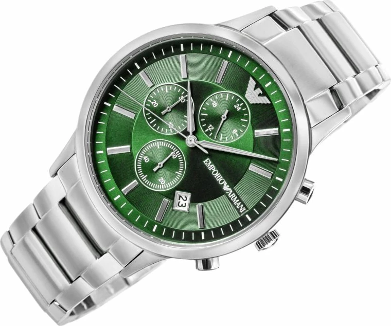 Orë dore për meshkuj Emporio Armani, argjend