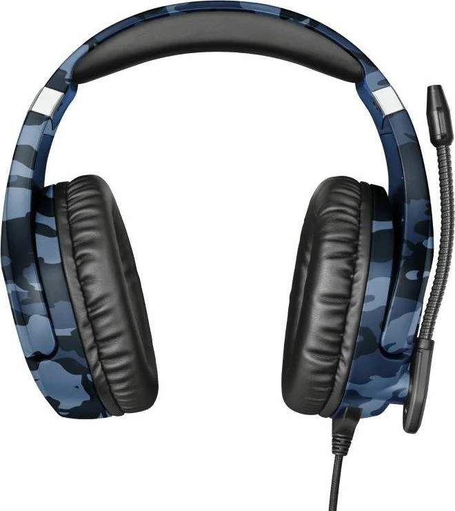 Kufje gaming Trust GXT 488 Forze-B, 3.5mm, me mikrofon, për PS4, blu