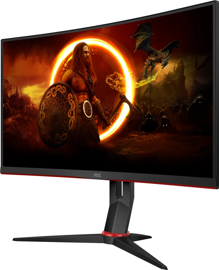 Monitor gaming AOC C27G2Z3 27" FHD 280Hz Fast VA 1ms Curved 1500R, zi/kuqe