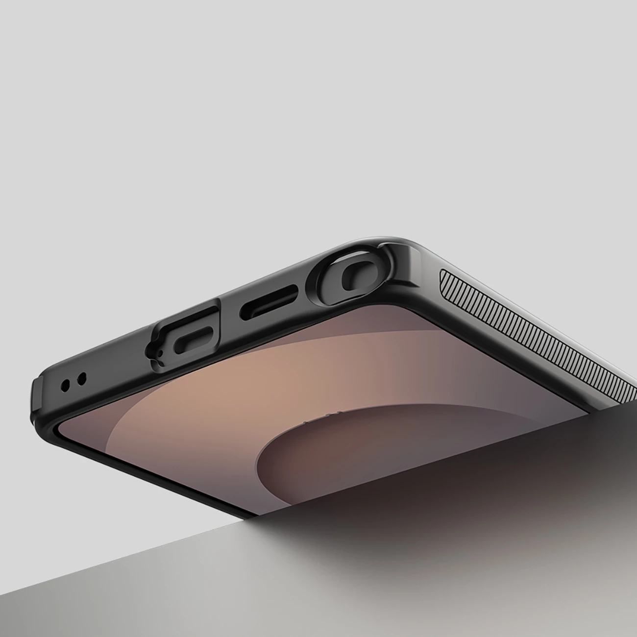 Mbështjellës Nillkin Super Frosted Shield Pro për Samsung Galaxy S26, TPU+PC, teksturë mat, e zezë transparente