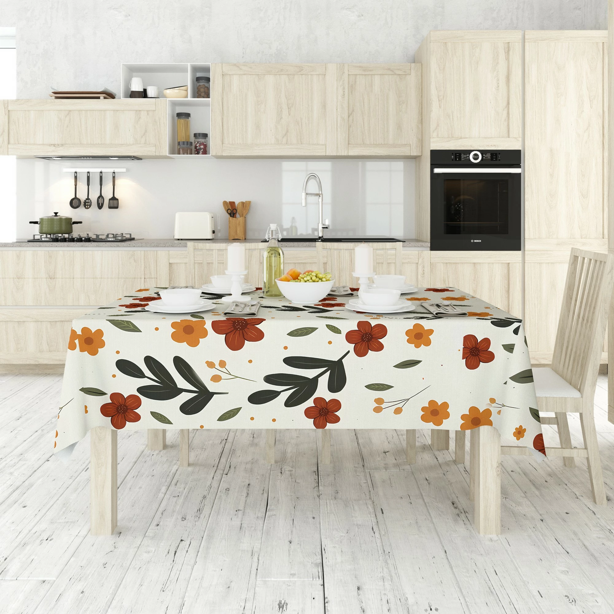 Mbulesë tavoline Hermia, Asr-tblclt25-24, 140x220cm