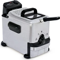 Fritezë Tefal Oleoclean Compact FR7016, filtër vaji, argjendtë/zezë