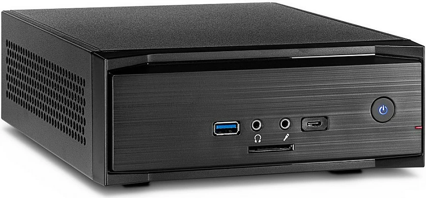 Kasë Inter-Tech Geh Mini ITX MW-01 II, Mini-ITX, e zezë