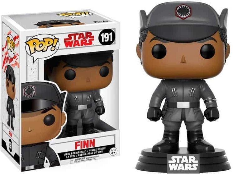 Figurinë koleksionuese Funko Pop! Funko Star Wars Finn EP8 #191, vinil, në kuti