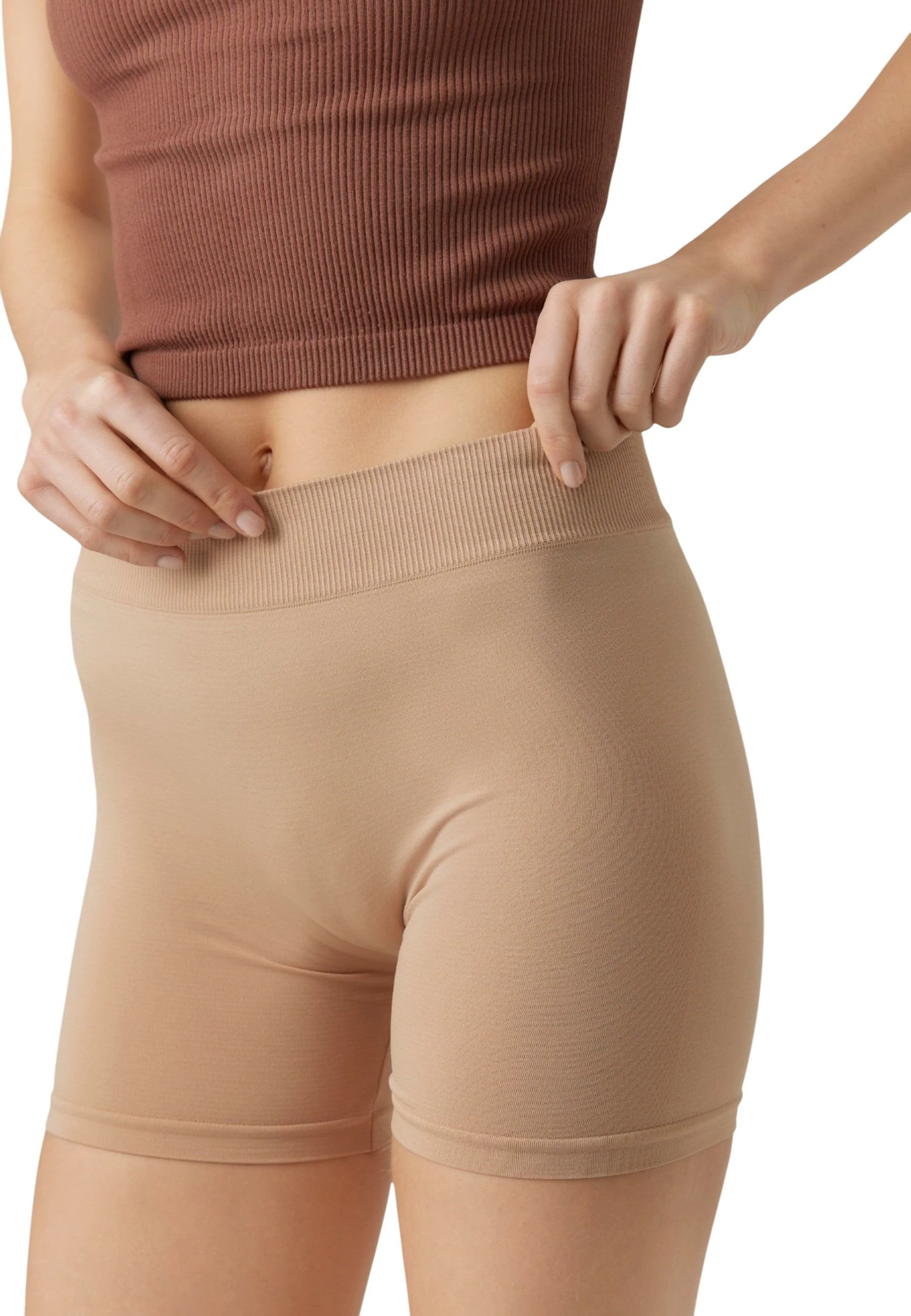 Shorce për femra Vero Moda VMJACKIE 10285272, bezhë [Madhësia: S/M]