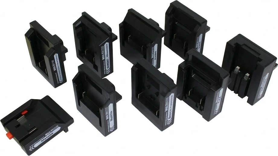 Adapter baterie Synergy21 për prozhektor LED Multi Battery, Stanley/Porter Cable/Black & Decker, i zi