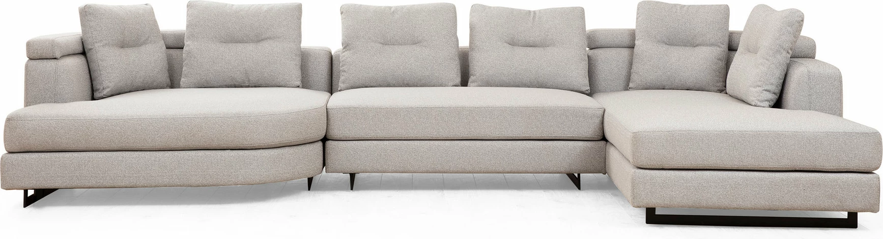 Këndare Padova, ngjyrë gri e çelët, Atelier del Sofa