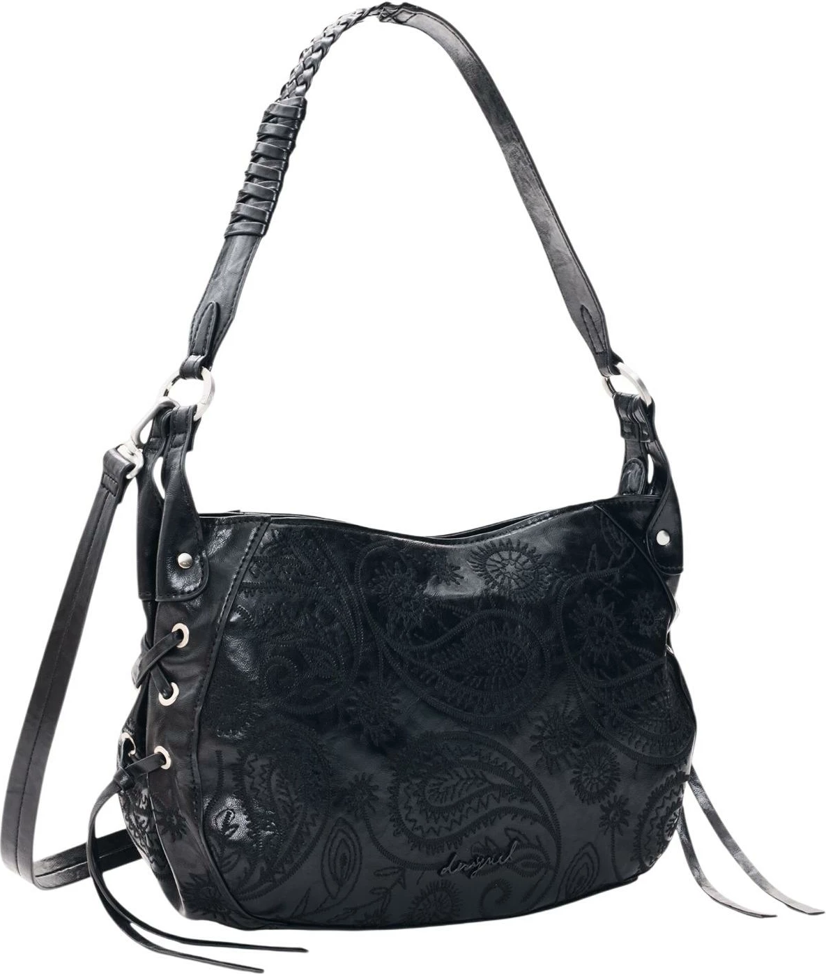 Çantë krahu Desigual BAG_SIROCO QUINCY për femra, e zezë