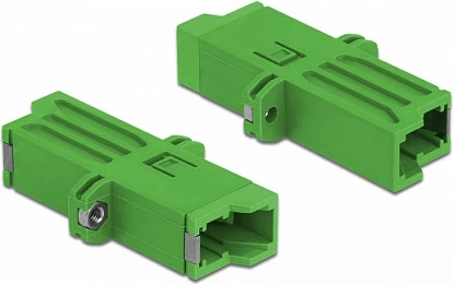 Bashkues fibër optike DeLOCK E2000 Simplex, femër-femër, single-mode, i gjelbër