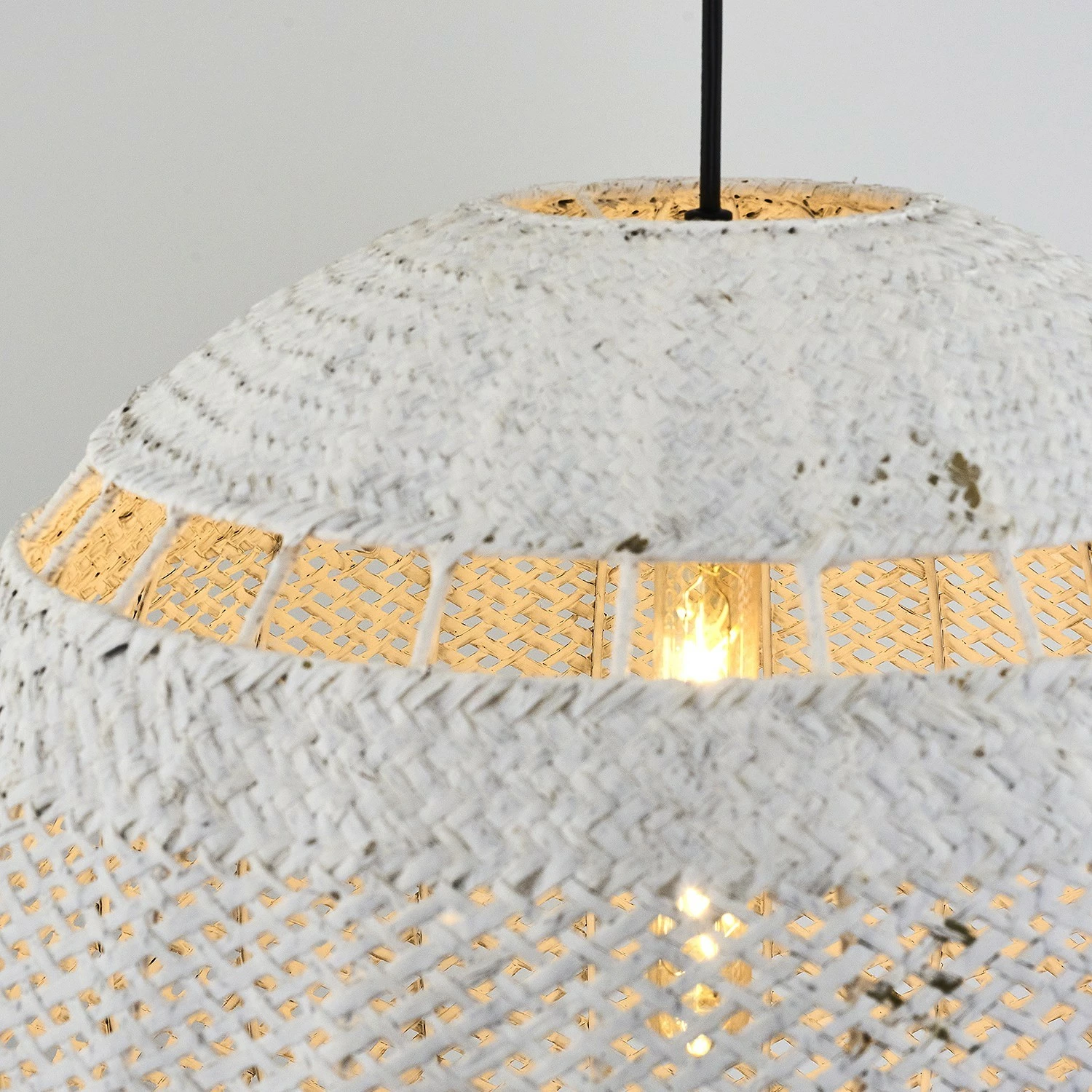 Llambë tavani Opviq, kapak ratan, trup plastik, e bardhë, 50x120cm, 4461-18-01
