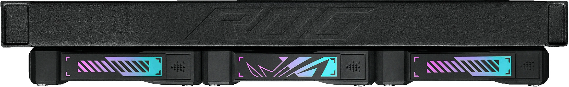 Ftohës uji AIO ASUS ROG RYUO IV SLC 360 ARGB, 3x120mm, AMOLED display, Intel/AMD, i zi