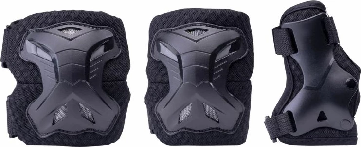 Set protektorësh Fitanu, unisex, të zi