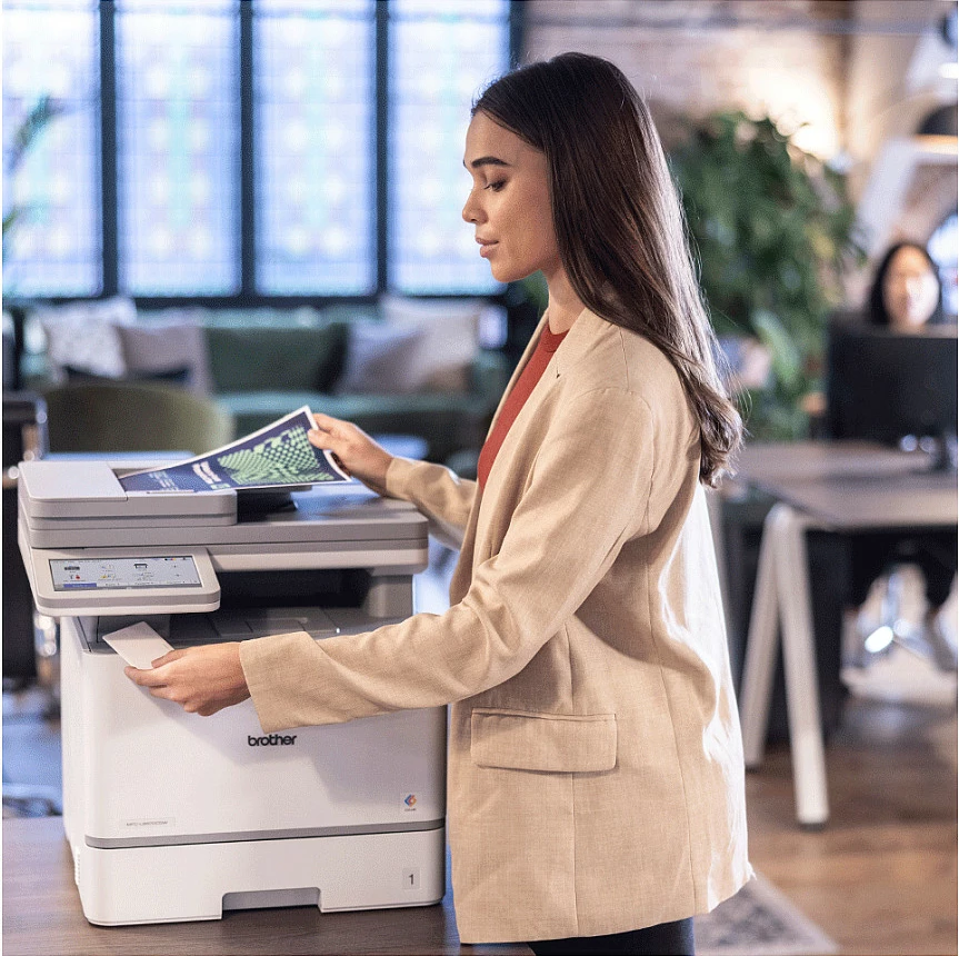 Printer multifunksional Brother MFC-L8970CDW, lazer me ngjyra A4, 31ppm, duplex, ADF 80 fletë, 250 fletë, gri