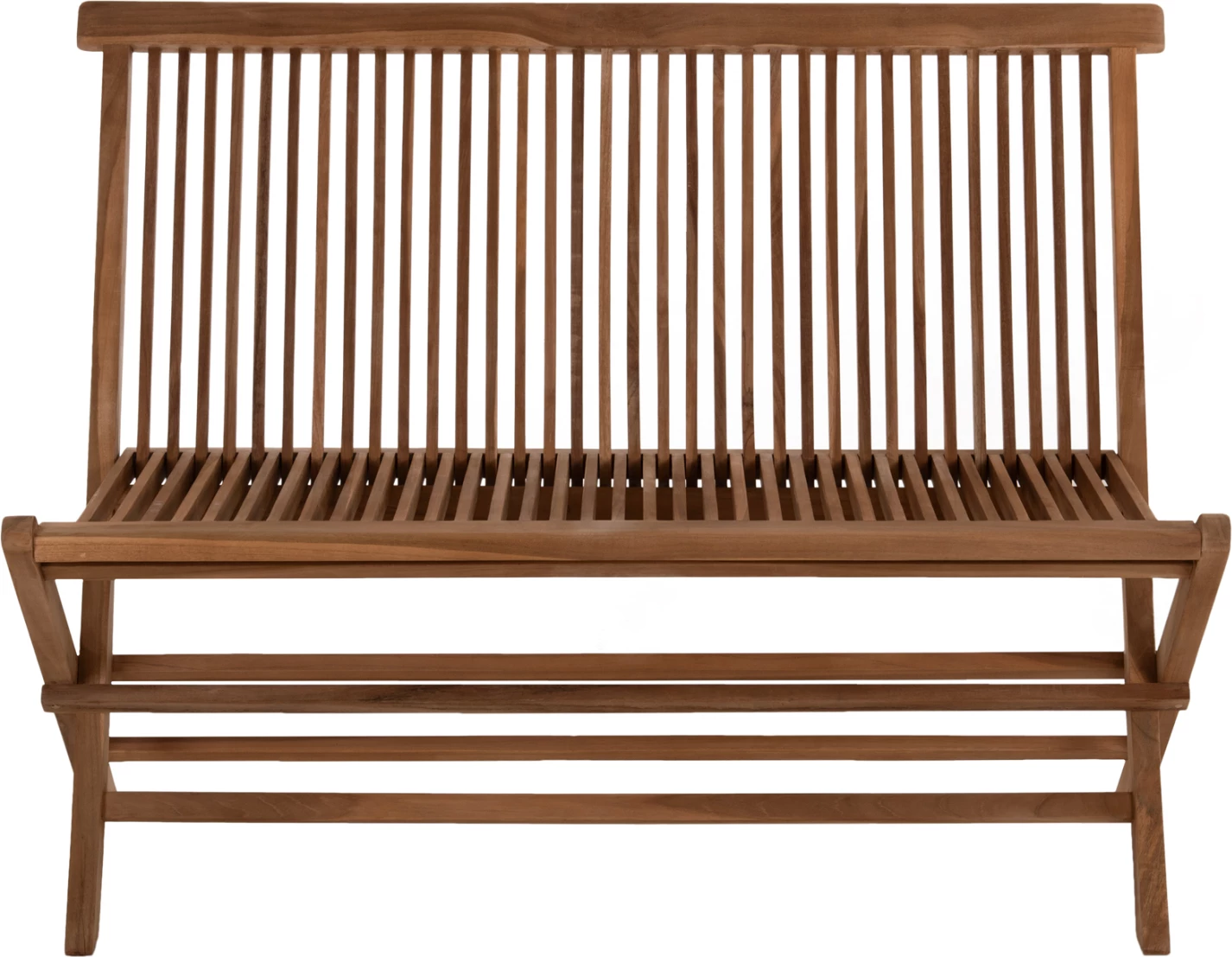 Karrige e palosshme KENDALL FH9541, dru TEAK, ngjyrë natyrale, 120x62x89H cm