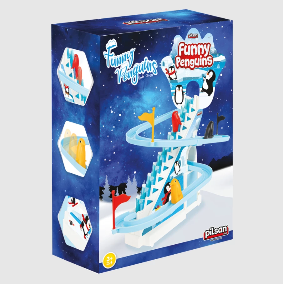Lodër për fëmijë Pilsan Funny Penguins
