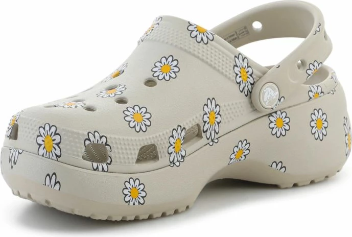 Atlete platforme femra Crocs Classic Platform Clog 212668-1WY, Floral Meteor