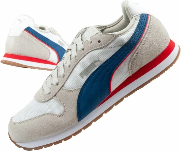 Atlete meshkuj Puma ST Miler, gri të hapura/bardha