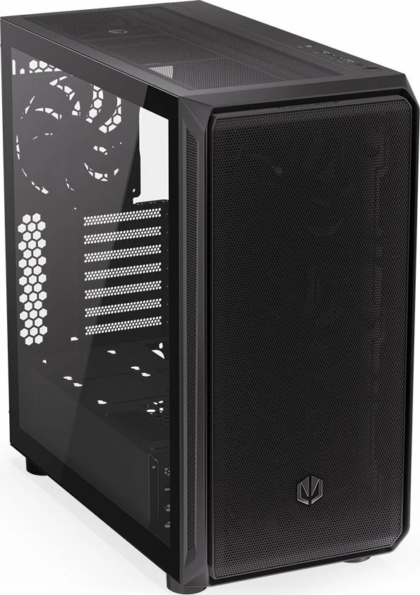 Kasë Endorfy Arx 700 Air EY2A012, Midi Tower ATX, xham i temperum, USB-C, e zezë