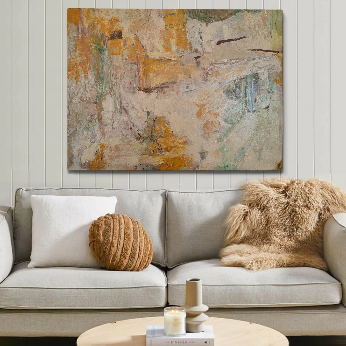 Pikturë dekorative me vaj Wallity, OP2095542469 - 70100