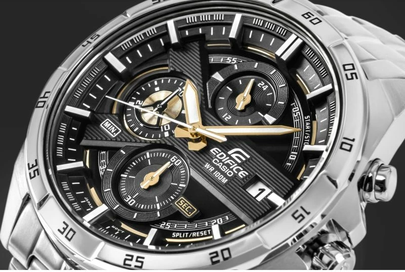 Orë dore për meshkuj Casio Edifice EFR-556D-1AVUEF, argjendtë