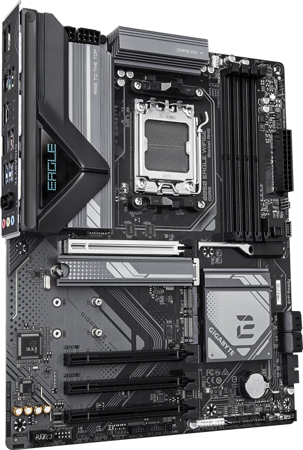 Pllakë amë Gigabyte B850 Eagle WiFi6E AM5, ATX, 4xDDR5, PCIe 5.0 x16, 3xM.2, 4xSATA3