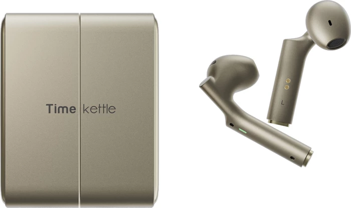 Kufje përkthimi Timekettle W4, përkthim në kohë reale, me kuti karikimi, ari