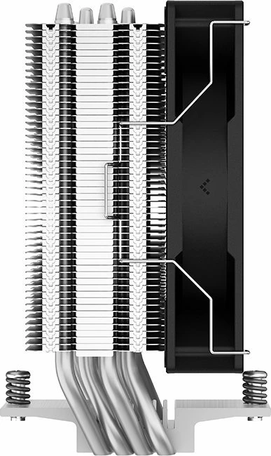 Ftohës CPU Deepcool AG400, 120 mm, 4 tuba nxehtësie, TDP 220 W, e zezë/argjend