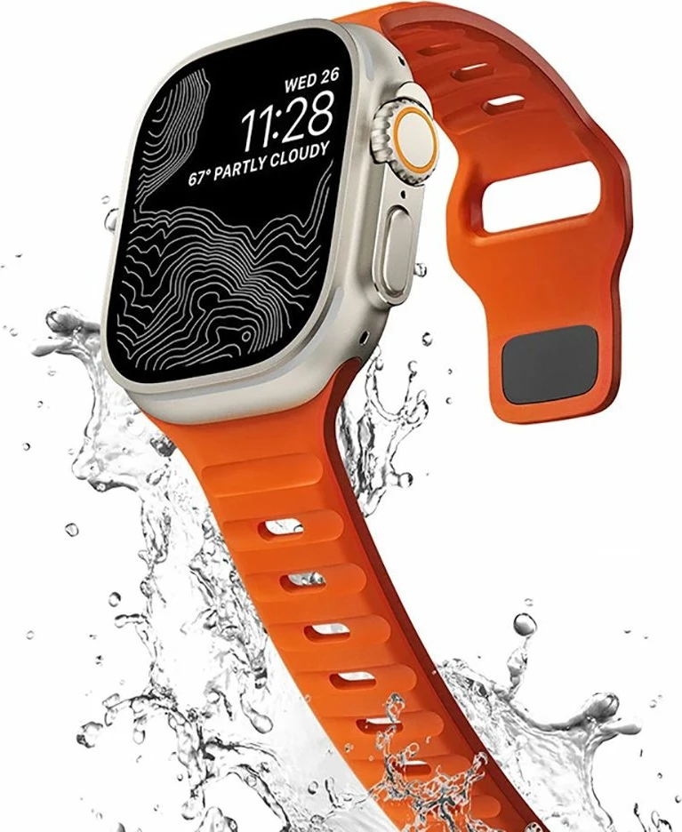 Rrip për Apple Watch Tech-Protect IconBand Line, TPU, Bezhe, 42/44/45/49 mm