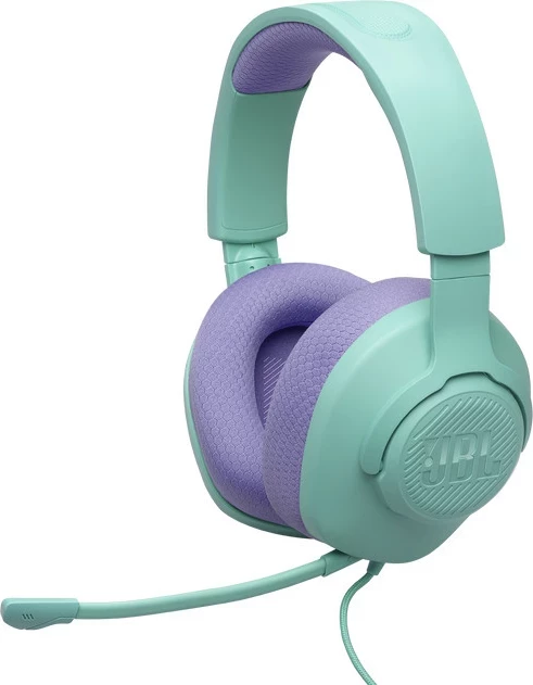 Kufje JBL Quantum 100M2 gaming me mikrofon të shkëputshëm, Aqua Teal