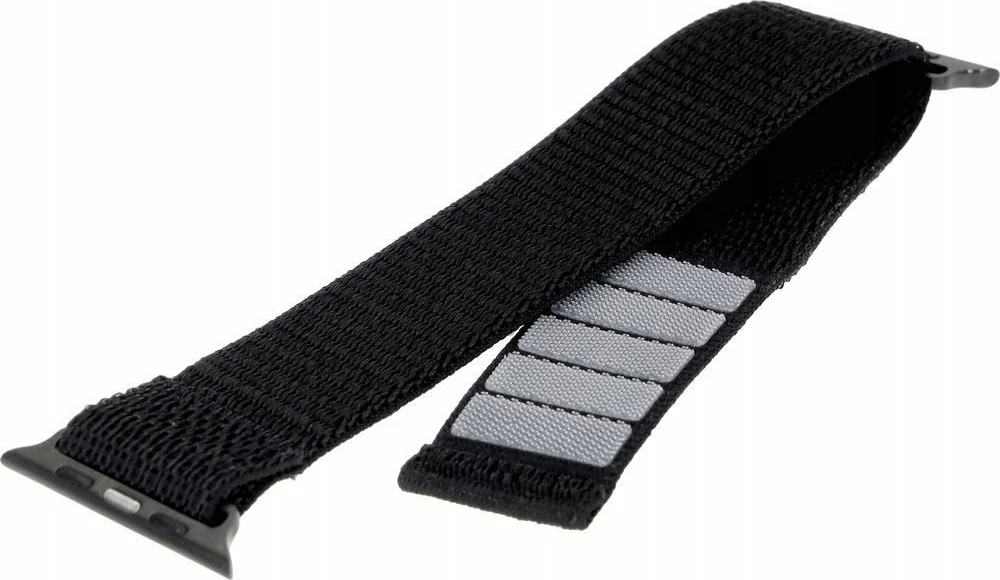 Rrip sportiv për Apple Watch Fixed FIXNST2-434-BK 42/44/45mm, 180-210 mm, nylon, i zi