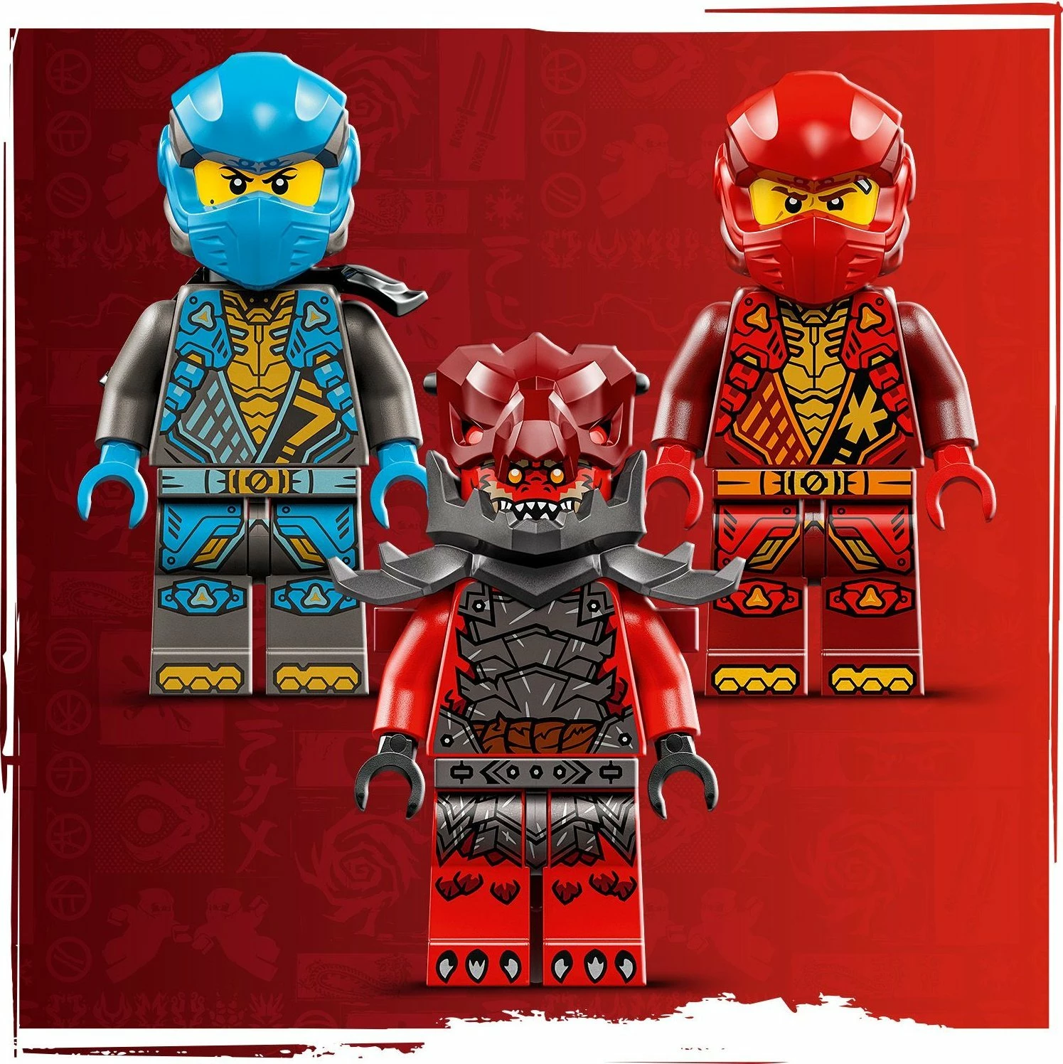 Set LEGO NINJAGO Storm Rider-Mech Kai 71830, 333 copë, 7+