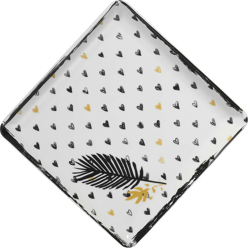 Set pjatash shërbimi, shumëngjyrëshe, 18 copë, Hermia Concept, TAN18Y643011122