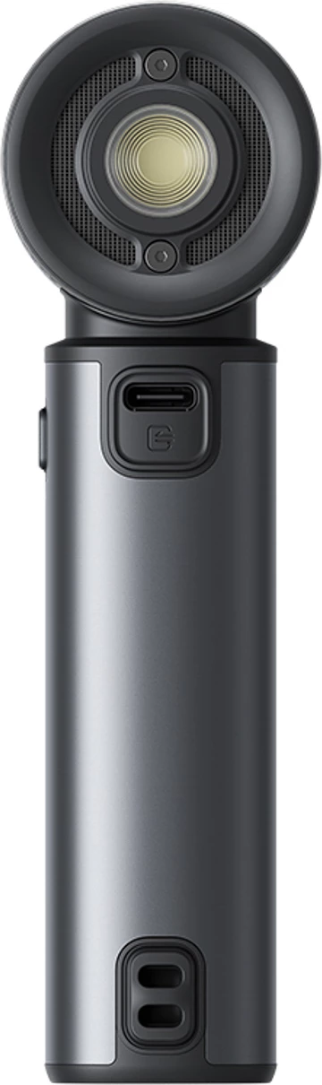 Ventilator dore Jisulife Ultra2 9000mAh 5-në-1 USB-C mini portativ, gri e errët