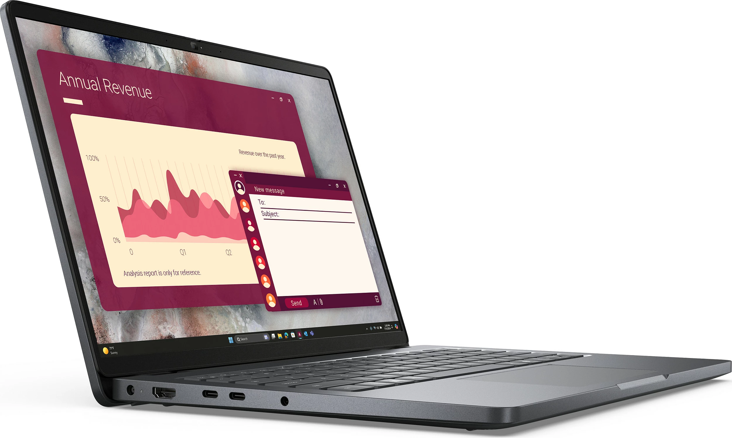 Laptop Dell Pro 14 PC14250, Core Ultra 5, 16GB RAM, 512GB SSD, 14" WUXGA, Windows 11 Pro, Magnetite